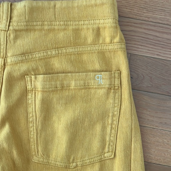 The Adi Mid-Rise Frayed Relaxed Flare Pants by Pilcro: Linen Edition - Picture 14 of 14